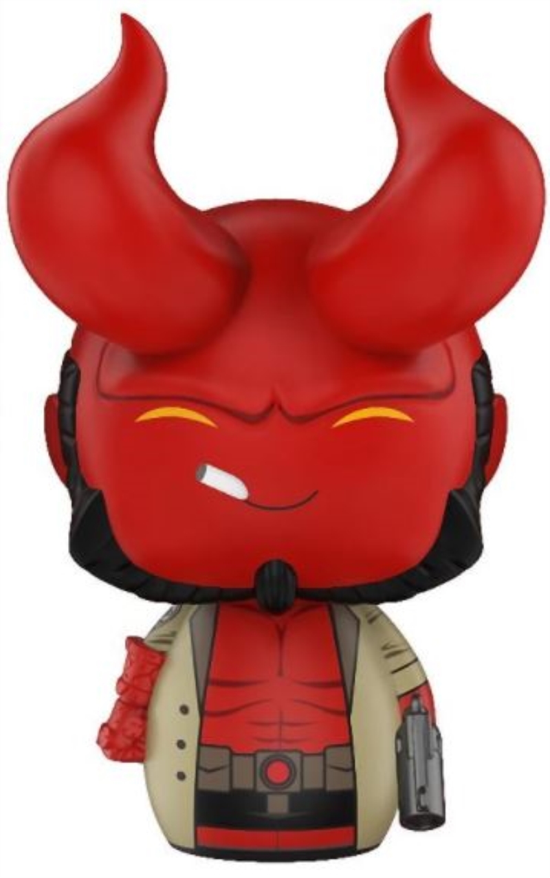 FUNKO ACTION FIGURES FUNKO DORBZ HELLBOY: HELLBOY W/ HORNS FUNKO ACTION FIGURES FUNKO DORBZ HELLBOY: HELLBOY W/ HORNS